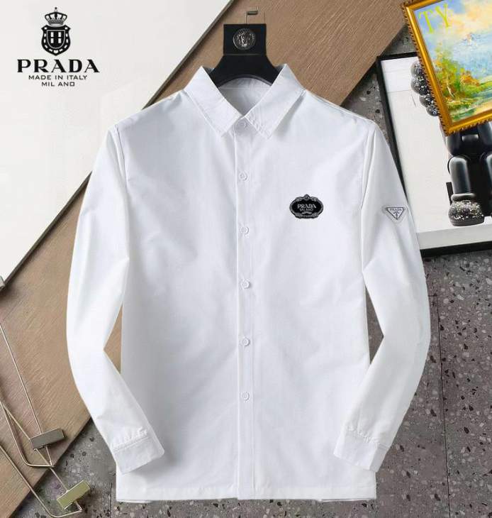 Picture of Prada Shirt Long _SKUPradaS-4XL25tx2327063